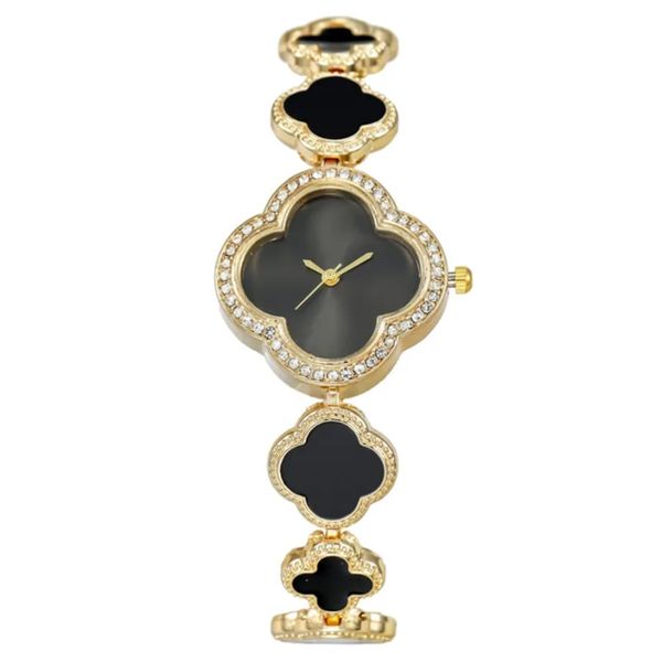FLOWER CLOVER FASHION Lovely Bracelet Quartz Wrist Watches