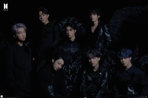 BTS - Black Wings Poster
