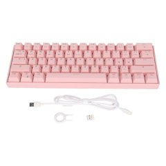 Mechanical Keyboard Wireless 61 Key RGB Black