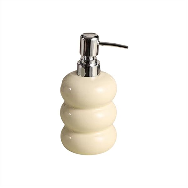 Ceramic Hand Bottle Household Shampoo Cosmetic Water Collection Bottle Home