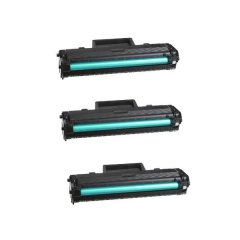 Inksaver HP 106A | W1106A | 106 Pack of 3 Compatible Black Toners