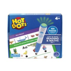 Educational Insights Hot Dots Learn at Home Reading &amp; Maths Set