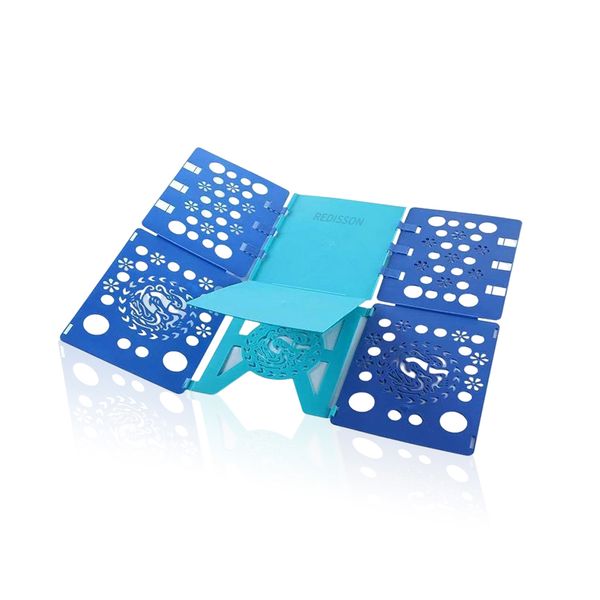 Shirt Folder Board for Closet Organization, Clothes Folding Board - Blue