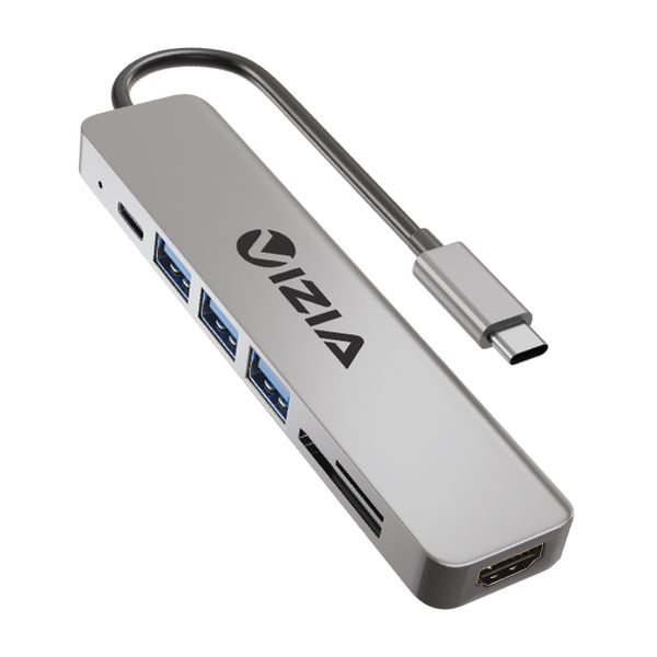 VIZIA Portable 7 in 1 USB-C Hub TYPE-C