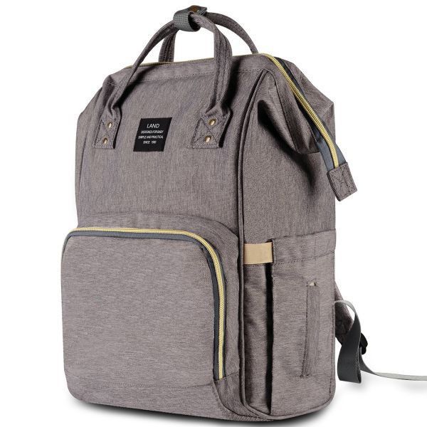 Diaper Bag Multi-Function Mommy Bag - gery