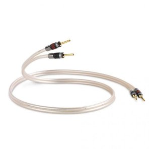 QED XT40 Pre-Term Speaker Cable (Pair) - 5m with Banana Plugs
