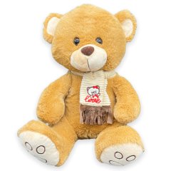 Toys and Beyond Ted the Teddy Bear - Love Scarf Plush Toy