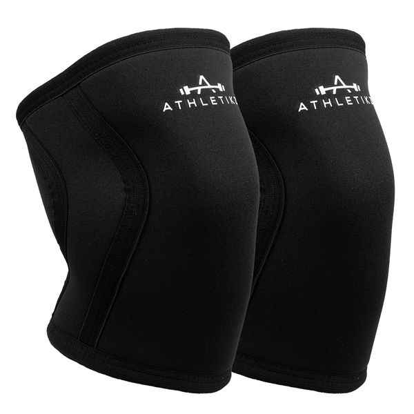 Athletikz Knee Sleeves and Compression Brace ideal for Weight Lifting