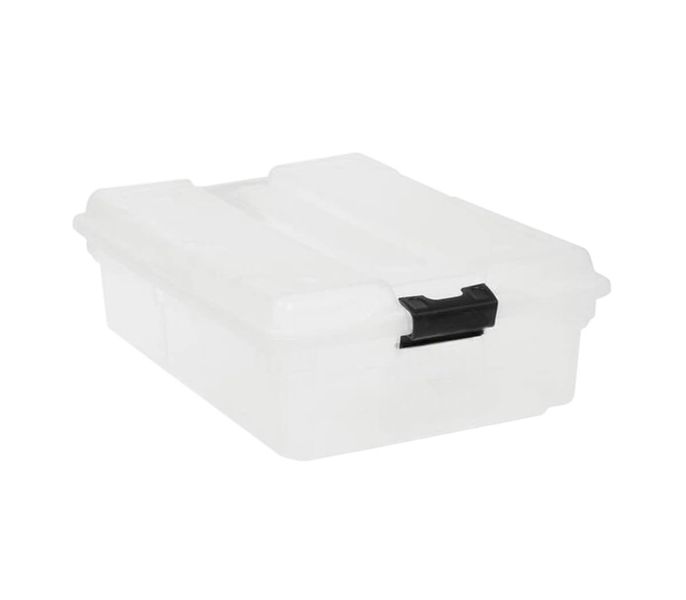 26L Clear Storage Box with Lid