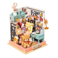 Robotime Miniature DIY House - Sweet Dream (Bedroom) - 34pcs