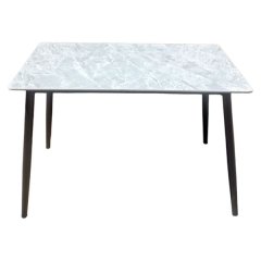 Marble Grey Table - 120×70×70cm