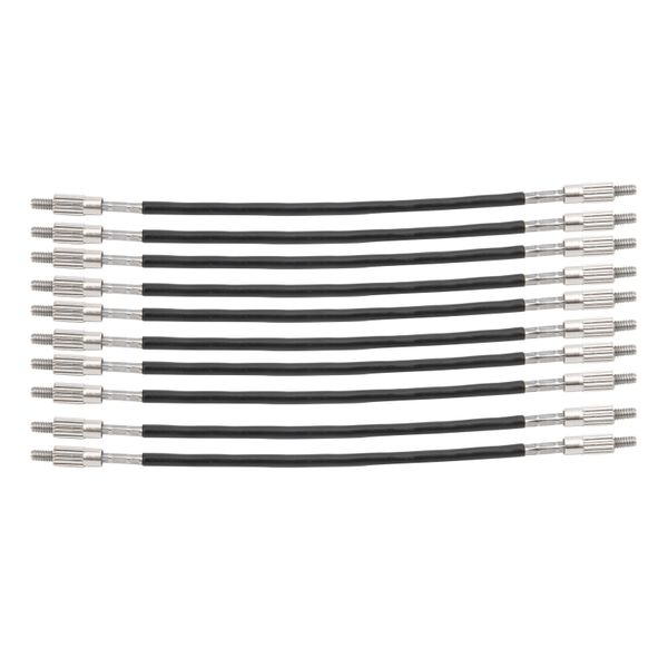 10pieces Violin Tailgut (1/2-1/4, Steel Wire)