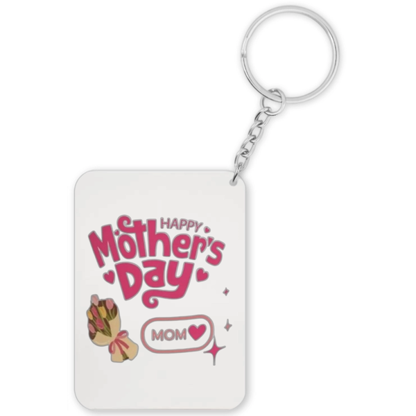 Happy Mothers Day Mom Gift Keyring