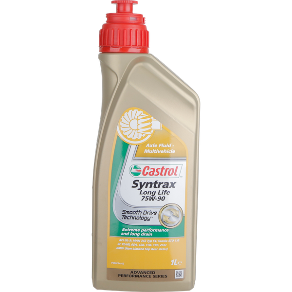 Castrol Synthrax Long life Axle Fluid 75W90