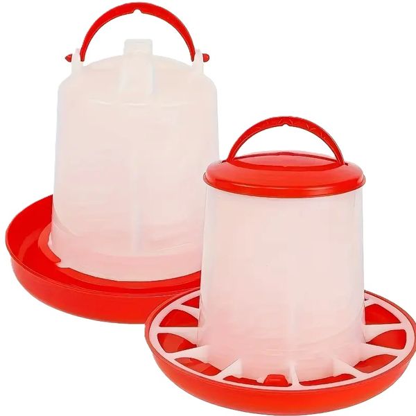 Coop Combo - 3L Waterer and 3L Feeder Set