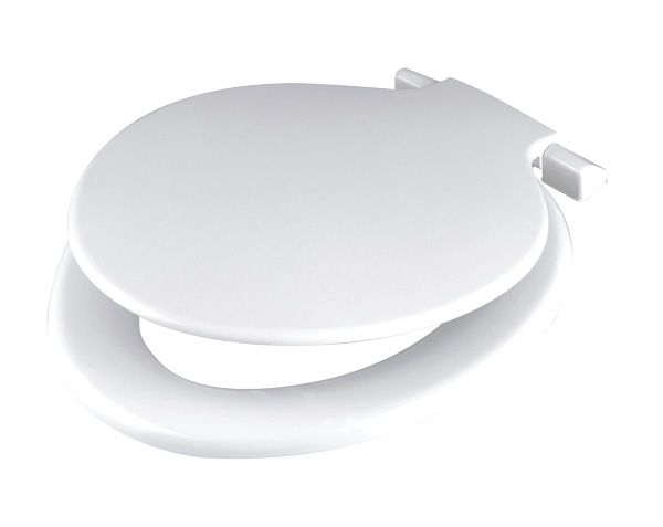 Wirquin Calypso Toilet Seat and Cover - White - 1.3kg