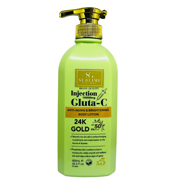 Injection Gluta-C Anti-Ageing &amp; Brightening Body Lotion
