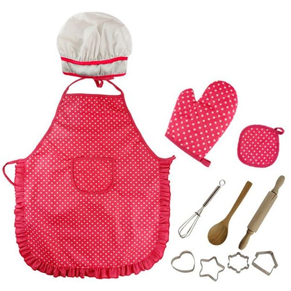 Mini Chef Baking and Cooking Set (Pink)