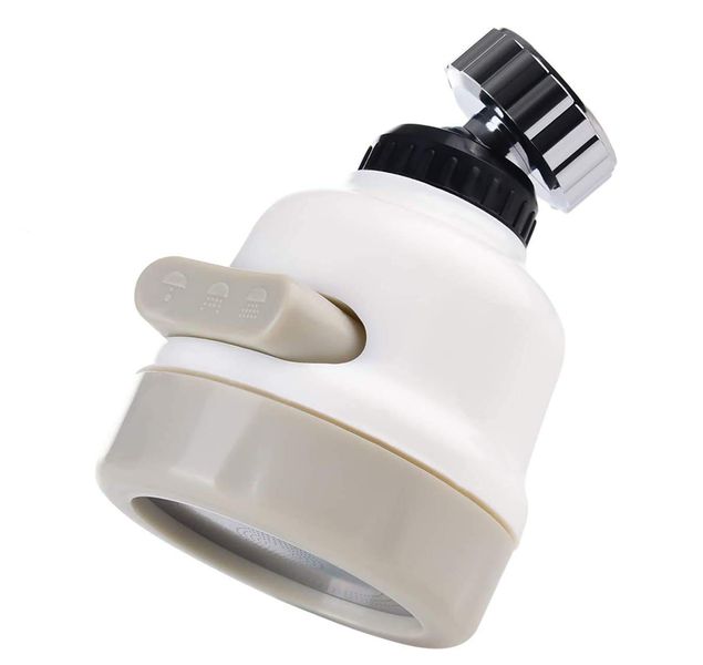 Universal 360-Degree Water Saving Tap Splash-Proof Head - 3 Modes