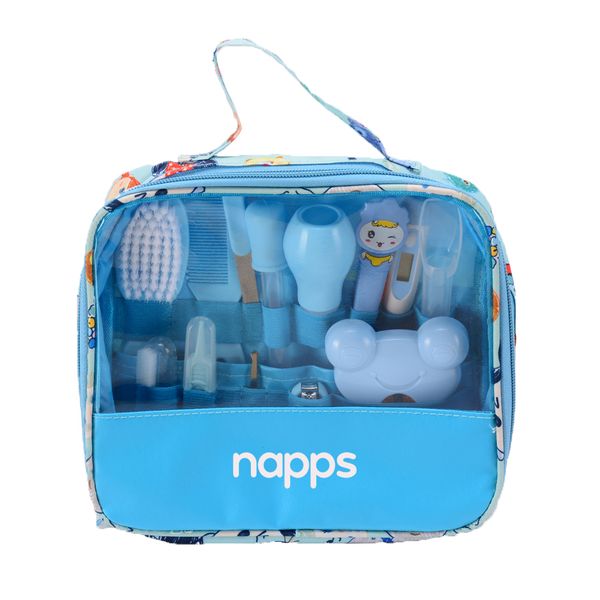 Napps Baby Healthcare And Grooming Kit - 14 Piece Set