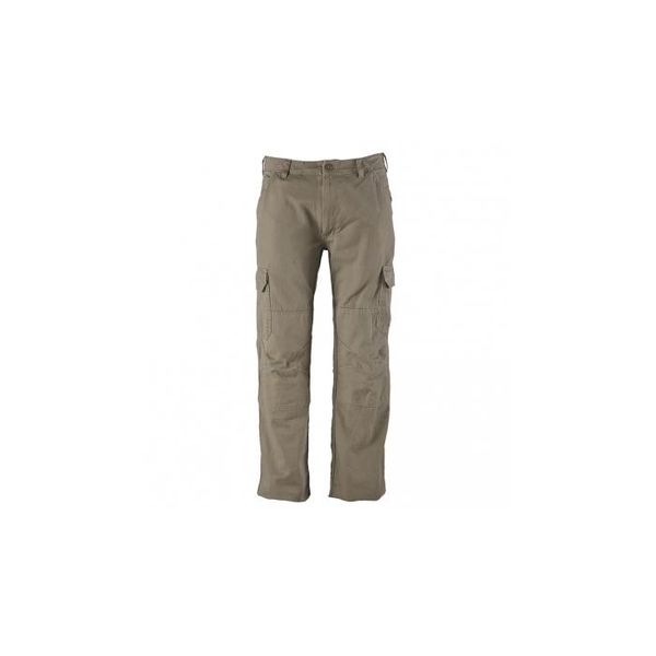 Jonsson Workwear Legendary Multi-Pocket Cargo Trousers - Khaki