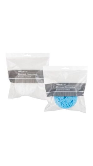 Pack of 2 Round Bath Sponges