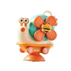 Windmill Snail Spinning Toy for Toddlers-orange