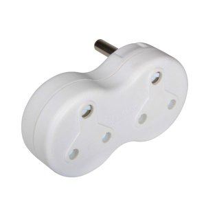 Eurolux Adaptor SGA 2x16A Plug In Loose