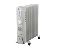 Sokany Electric Oil Filled Vertical Radiant Heater With Fan-7 Fins