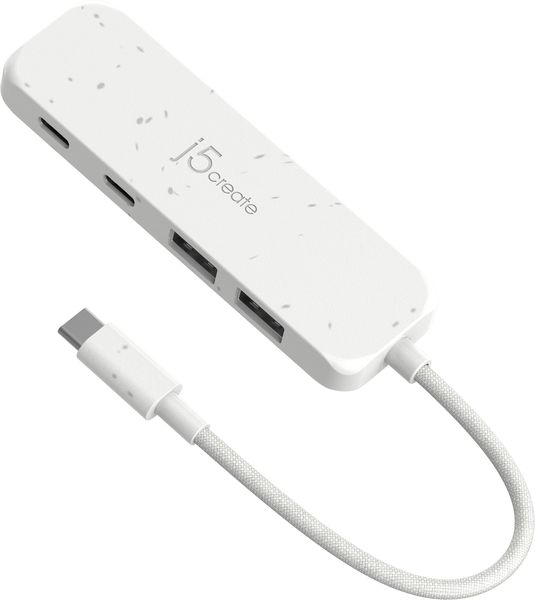 J5create Eco-Friendly USB-C to 4-Port Type-C Gen 2 Hub
