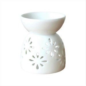 Ceramic Crafts Ceramic Hollow-Out Aromatherapy Stove Creative Candlestick