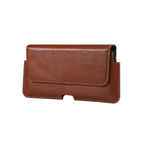 Universal Cow Leather Phone Case For 5.5-6.5 inch and Below Phones