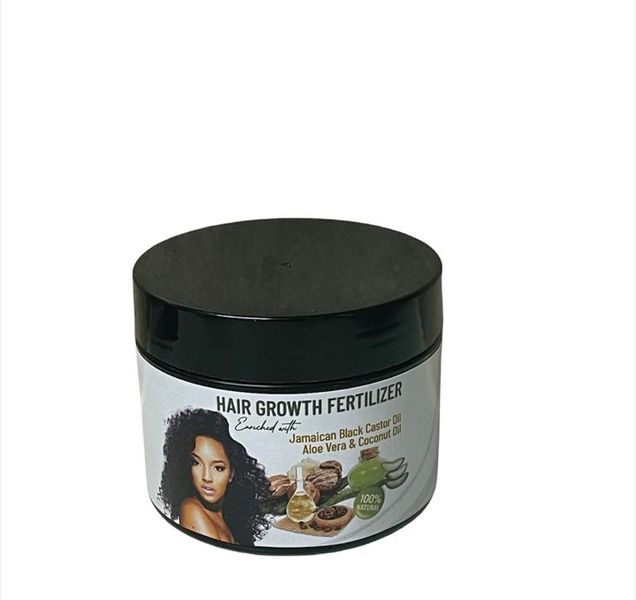 Hair Growth Fertilizer with Aloe Vera, Jamaican Castor &amp; Coconut Oil - 125g