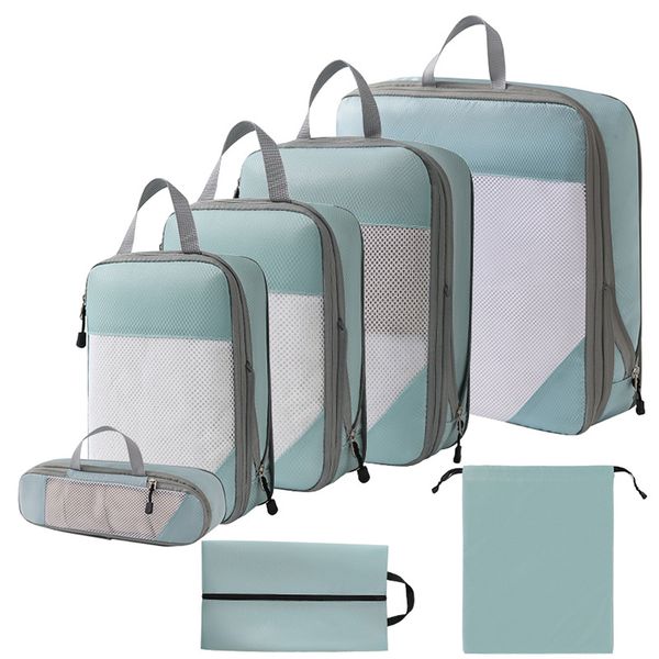 Suitcase compression bags