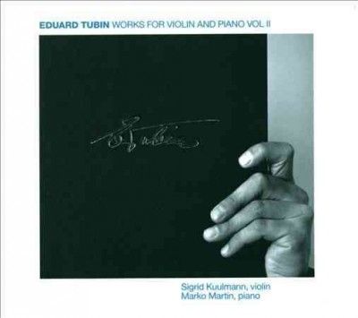 Eduard Tubin: Works for Violin and Piano (CD / Album)