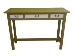 GC Julius Hallway/Entrance Server, Handcrafted from Reclaimed Wood 3 Drawer