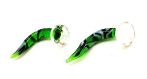Fabulae 5MM Alternative Glass Tunnel Pair, Palila