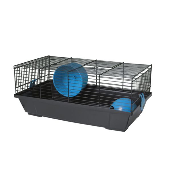 Hamster Cage - Single Level (Black)