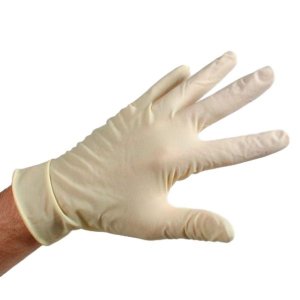 Latex Powder-Free Gloves Large - 100 Per Box