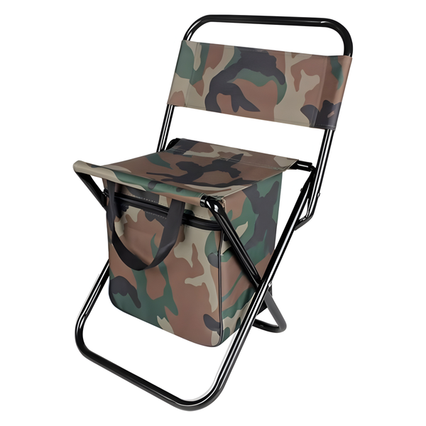 Mini Foldable Outddor Camping Chair With Backrest And No Armrest