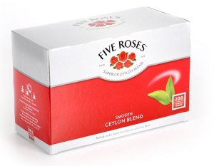 Five Roses Tea - Smooth Ceylon Blend (400 Tagless Tea bags)