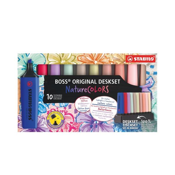 STABILO BOSS ORIGINAL NatureColors Pack of 10's