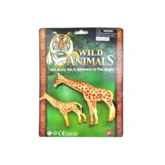 Wild Animals - Giraffe And Foal Card