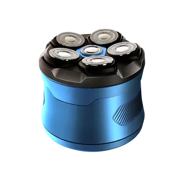 Electric Shaver Razor Floating 6-Blade Waterproof Rechargeable LED for Men