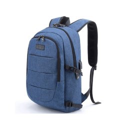 Travel Laptop Backpack Water Resistant Anti-Theft USB Charging Port Lock