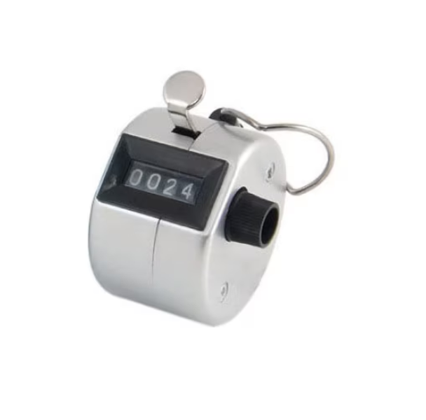 ABTOR Mechanical Counter With Clicker, 4-Digit Display, Reset Button