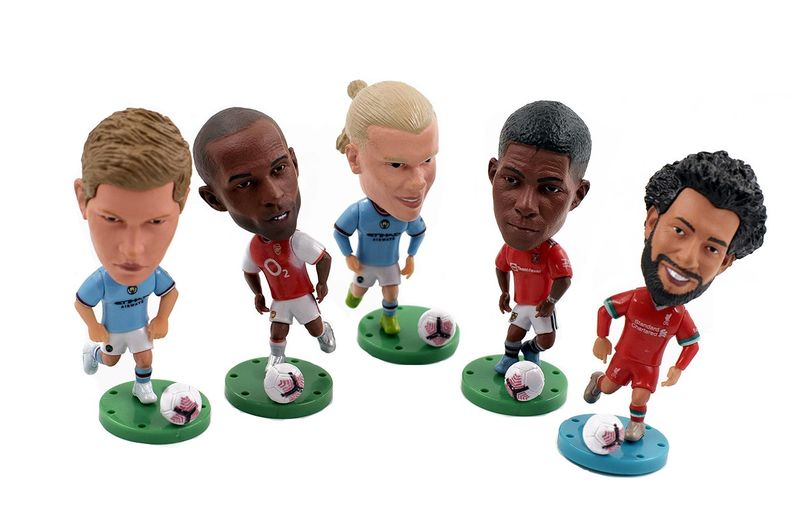 Soccer Cake Toppers - Famous Players (Pack of 5) - Rest of World