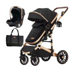 Convertible 3-in-1 Infant Stroller and Travel System