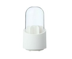 Rotating Dustproof Make Up Brushes Holder with Acrylic Lid Cosmetic Holder