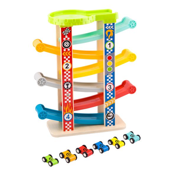 TookyToy Mega Ramp Car Racer with 6 Tracks